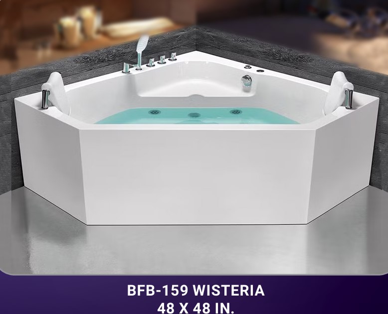 corner jacuzzi bathtub bd